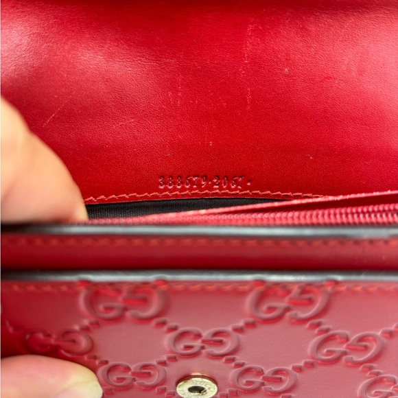 Gucci Embossed Guccissima Motif Long Wallet - Picture 2 of 13